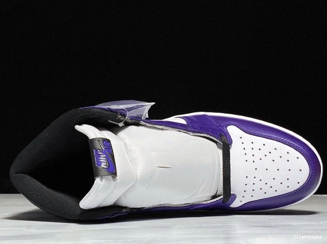 High 555088-500 OG Court Purple Air 1 Jordan 0805